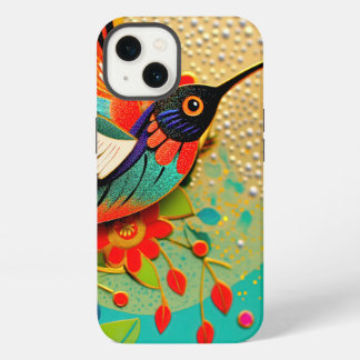 Busy Hummingbird iPhone 13 Case