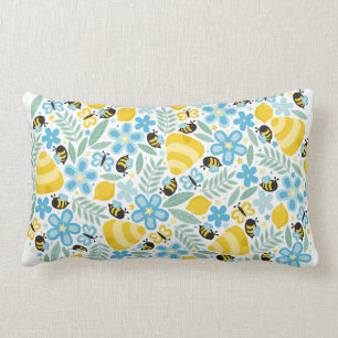 Busy Little Honeybees Lumbar Cushion