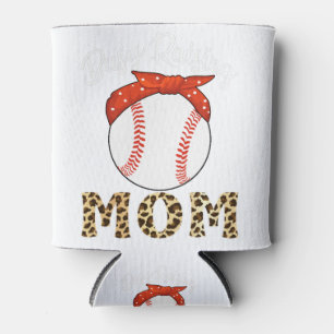 Busy Raising Ballers Funny Softball Baseball Mum Can Cooler