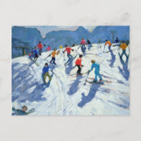Busy Ski Slope Lofer 2004
