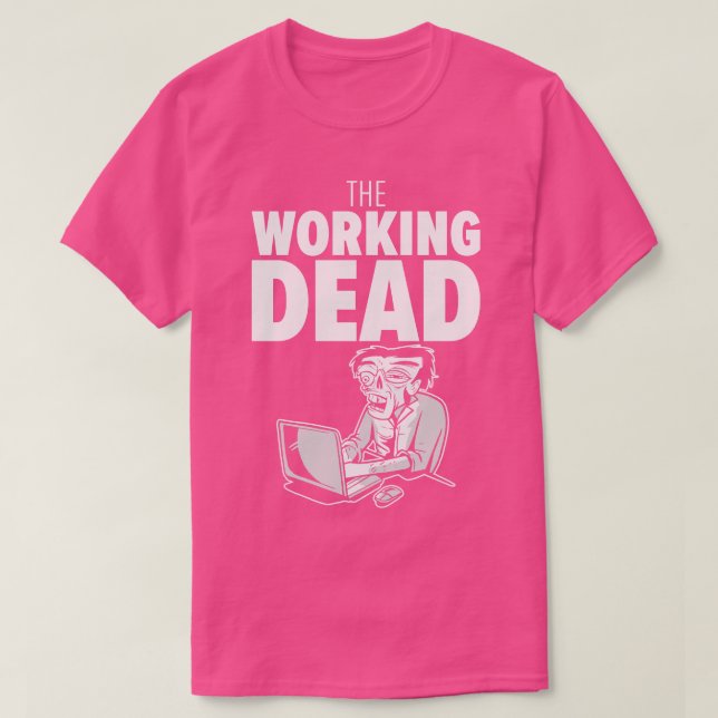 Busy Working Professional Employee Active Lives  T-Shirt (Design Front)