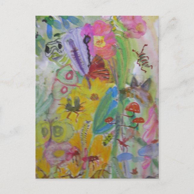 busygarden postcard (Front)