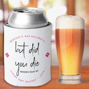 But Did You Die Personalised Hangover Relief Kit Can Cooler