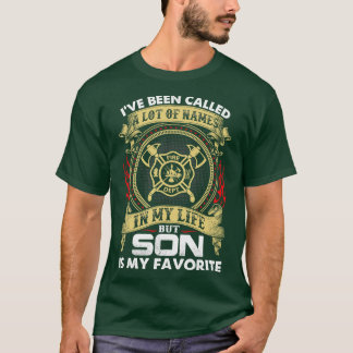 But Firefighter Son Is My Favourite Firefighter T  T-Shirt