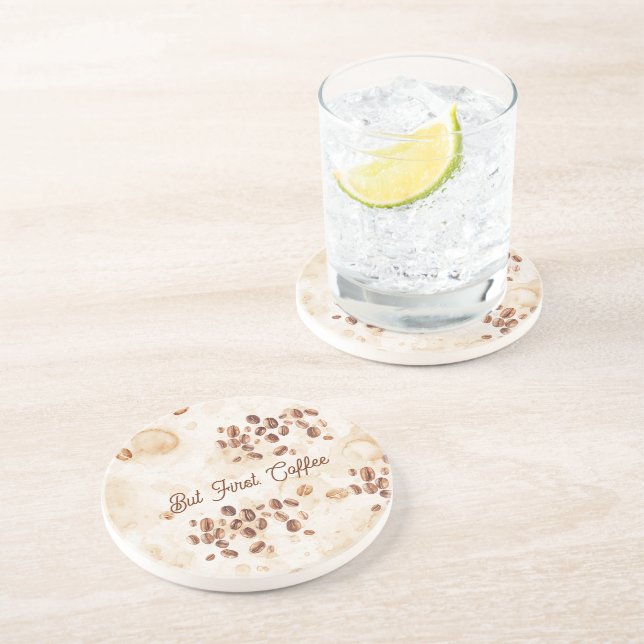 But First, Coffee Coaster (Side)