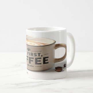 But First, Coffee – Coffee Mug Morning Motivation