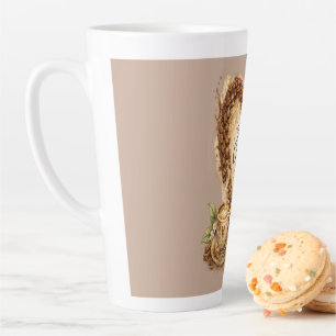 But First, Coffee Cosy Vintage Latte Mug