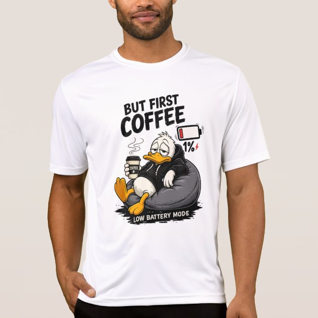 BUT FIRST COFFEE Graphic Shirt Gift Idea (Front)