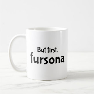 But first, fursona coffee mug