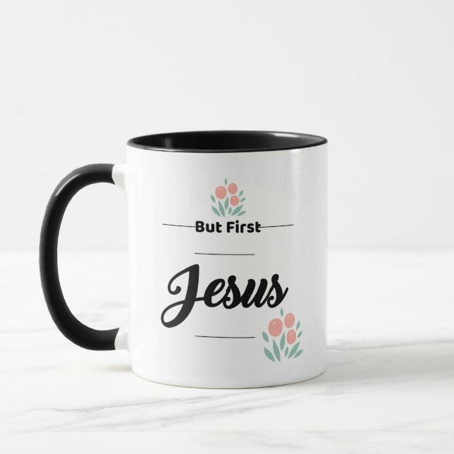 But First Jesus mug  (Left)