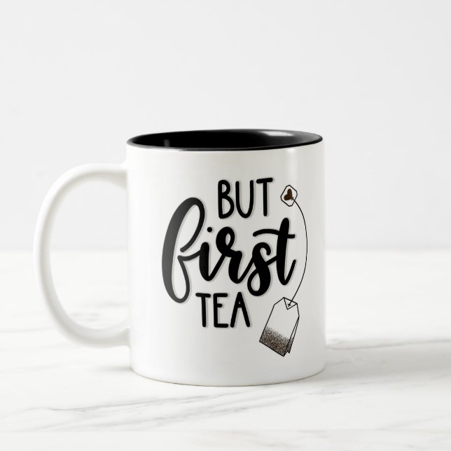 But First Tea Mug (Left)
