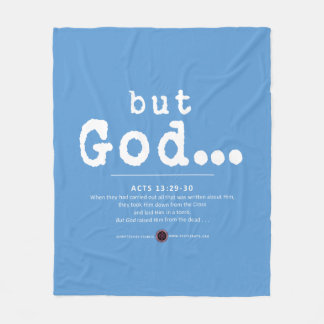 But God Fleece Blanket