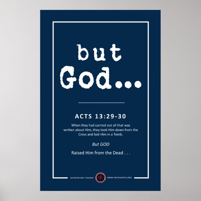 But God Poster (Front)