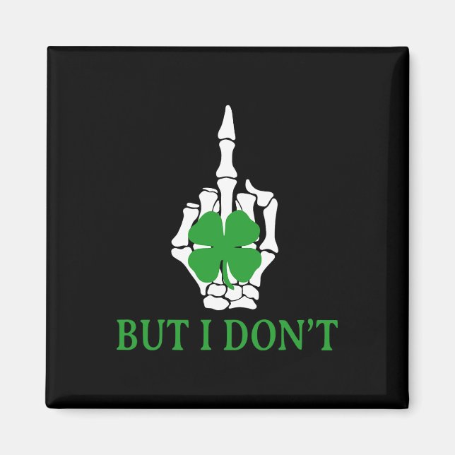 But I Don't Do Matching St Patricks Day Couples Ma Magnet (Front)