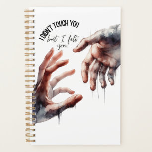 “But I Felt You” with Watercolor Hand Art – Spirit Planner