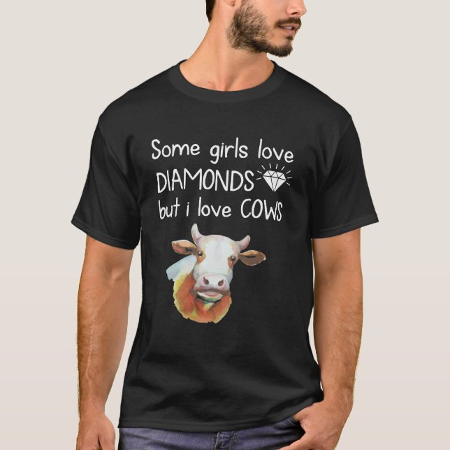 But I Love Cows T-Shirt (Front)