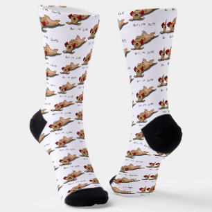 But, I'm Cute - Dog Obedience Training Funny Socks