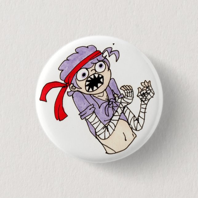 But is it what this is delirious? 3 cm round badge (Front)