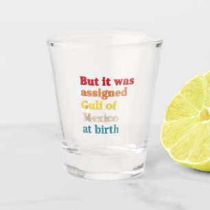 But It Was Assigned Gulf of Mexico at Birth Shot Glass