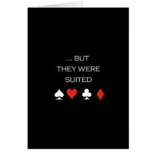 But they were suited T-shirt white