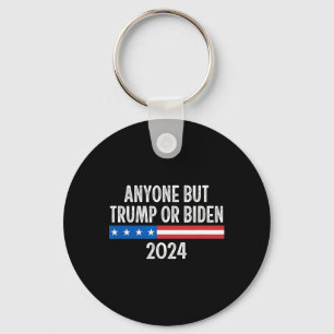But Trump Or Biden 2024 - Vintage Style - Key Ring