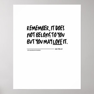 "But you may love it"  Poster