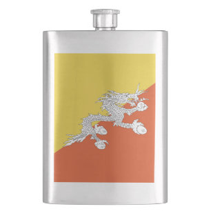 Butane flag hip flask