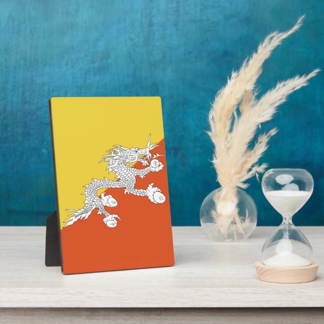 Butane flag plaque (Side)