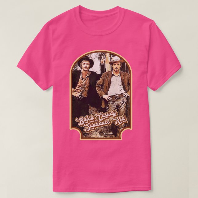 Butch Cassidy and the Sundance Kid T-Shirt (Design Front)