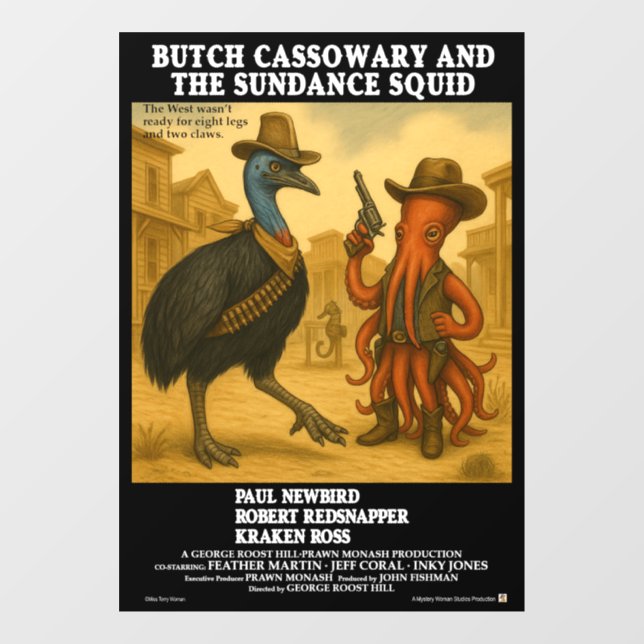 Butch Cassowary & the Sundance Squid (Sheet)