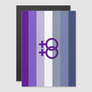Butch Lesbian Love WLW Pride Magnetic Invitation