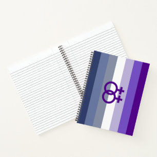 Butch Lesbian Love WLW Pride Notebook