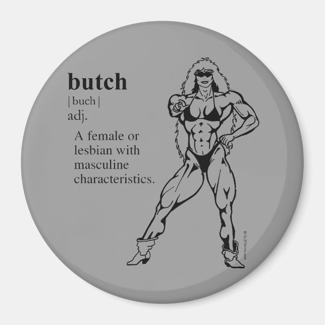 BUTCH (lesbian) Magnet (Front)