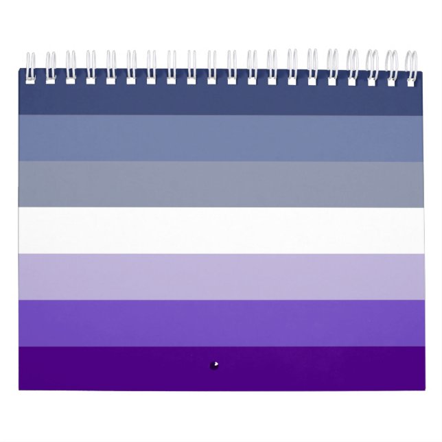Butch Lesbian Pride Flag Calendar (Cover)