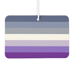 Butch Lesbian Pride Flag Car Air Freshener