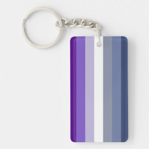 Butch Lesbian Pride Flag Key Ring
