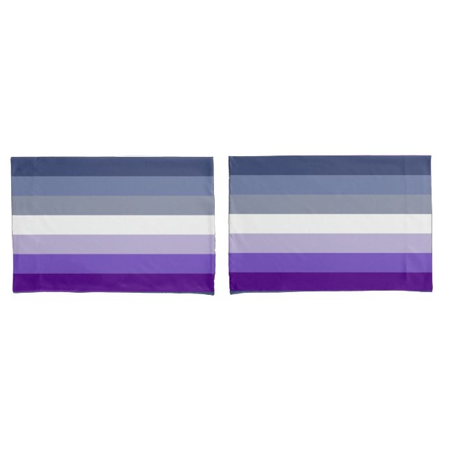 Butch Lesbian Pride Flag Pillowcase (Front-Set)