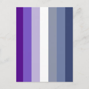 Butch Lesbian Pride Flag Postcard