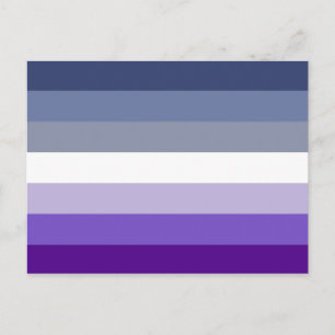 Butch Lesbian Pride Flag Postcard