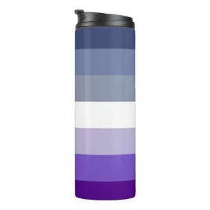 Butch Lesbian Pride Flag Thermal Tumbler