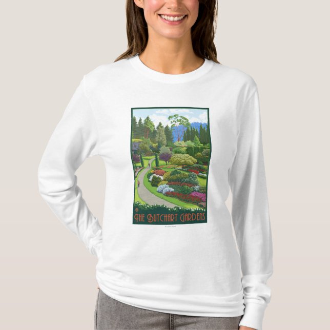 Butchart Gardens - Brentwood Bay T-Shirt (Front)