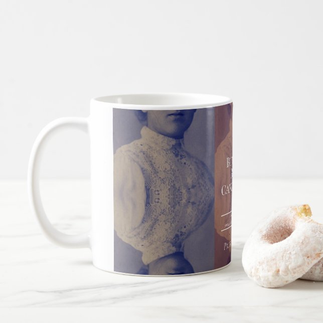 Butcher, Baker, Candlestick Taker Cover Mug (With Donut)