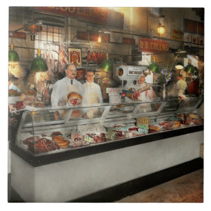 Butcher - DD Collins Butcher 1915 Tile