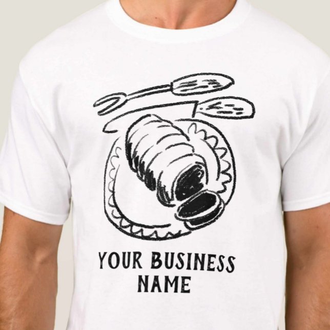 Butcher Joint of Meat Illustration to Personalise T-Shirt (Creator Uploaded)