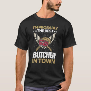 Butcher Knives Meat Butchery T-Shirt