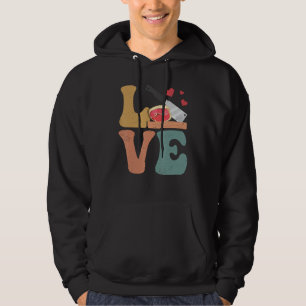 Butcher Meat Cleaver LOVE Hoodie