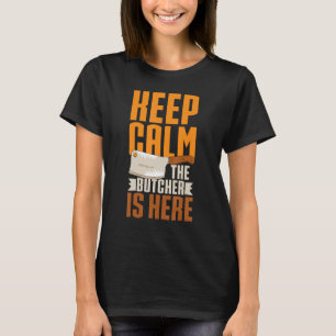 Butcher Meat Cutter Knife Shop Butchery 3 T-Shirt