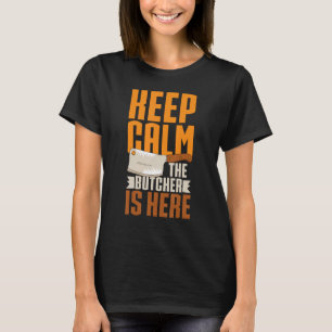 Butcher Meat Cutter Knife Shop Butchery 3 T-Shirt