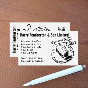 Butcher & Meat Supplier Business Card