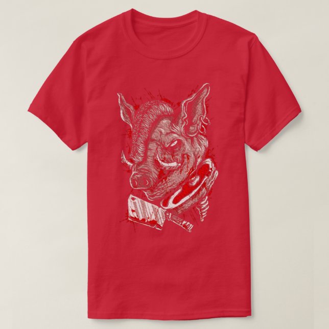 Butcher Pig T-Shirt (Design Front)